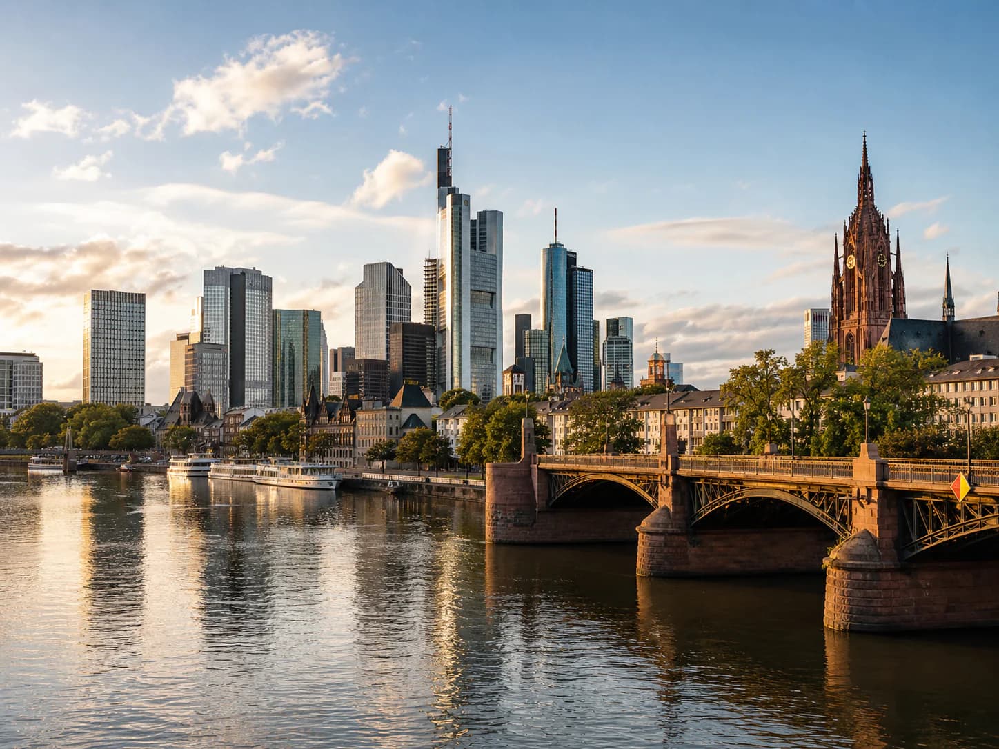 Economy travel to Frankfurt