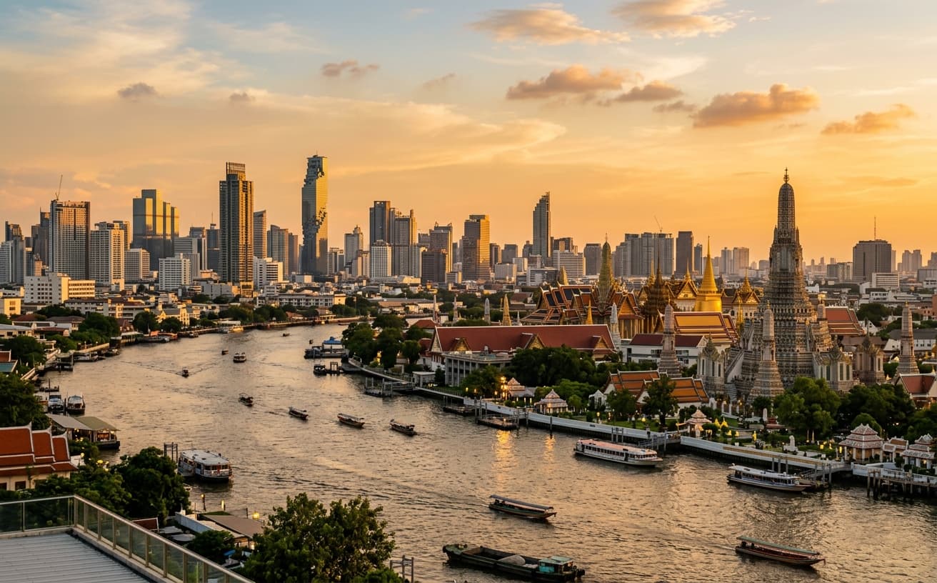 Economy travel to Bangkok