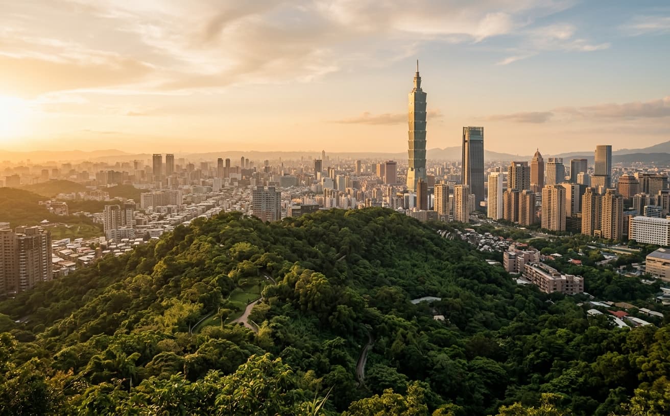 Economy travel to Taipei